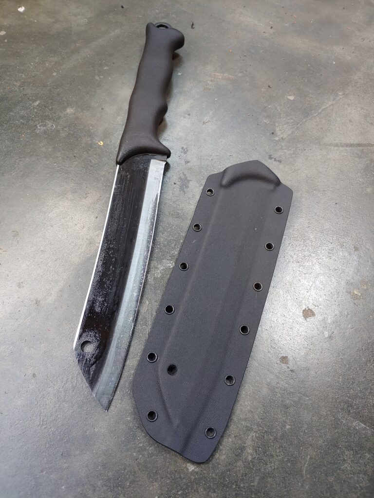 Optional kydex sheath for the Terava skrama 240 made in Capetown