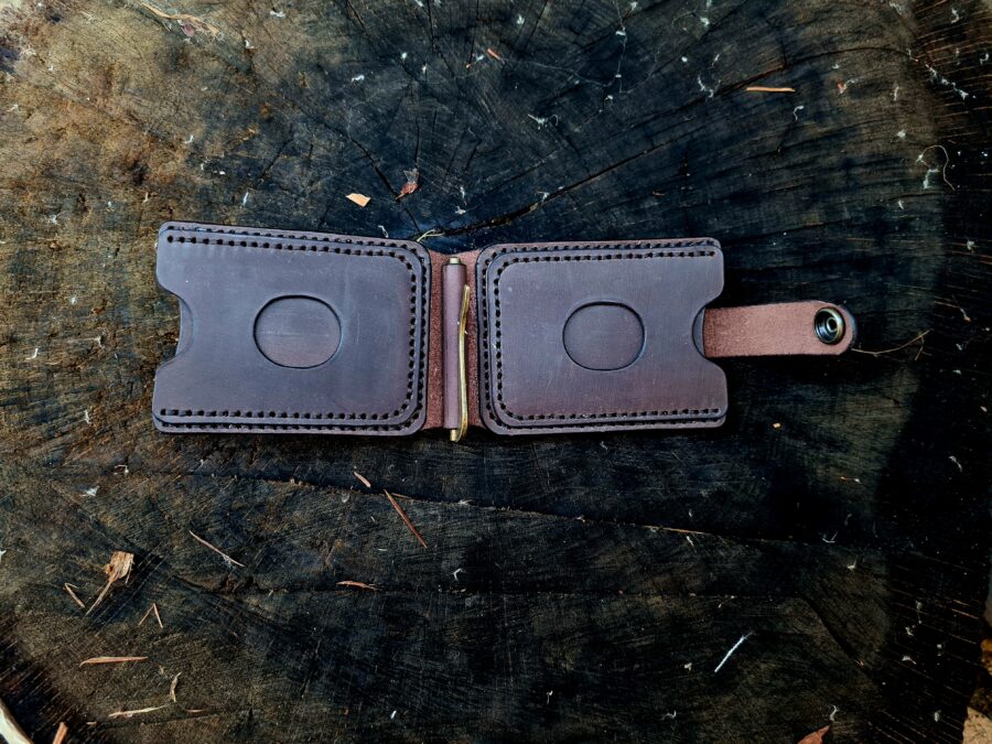 Handmade minimalist wallet