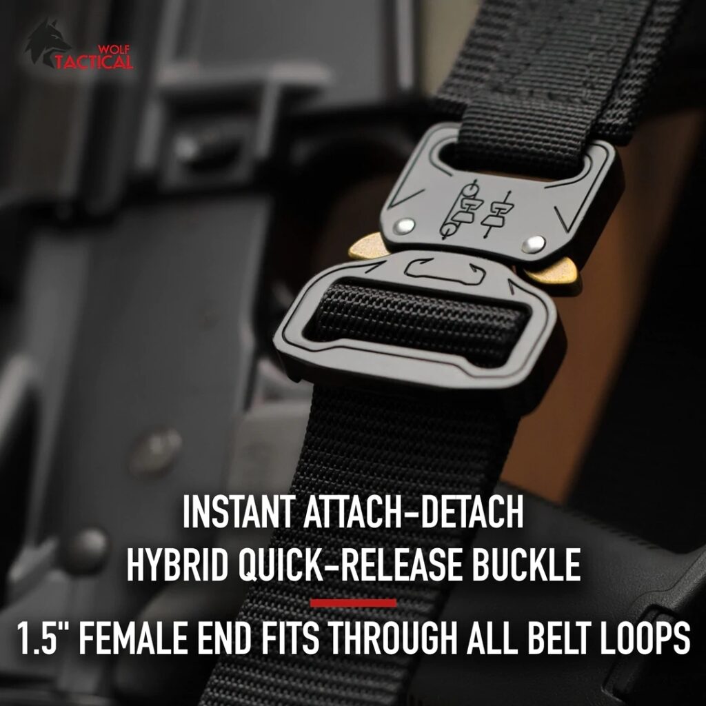 Quick release Belt made by Wolf Tactical