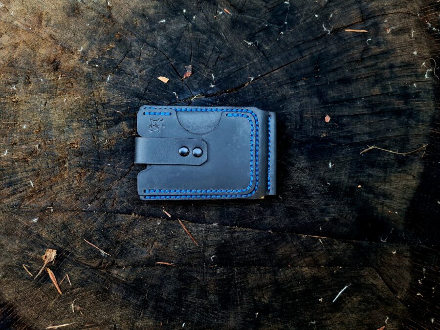 Leather handmade wallet for men