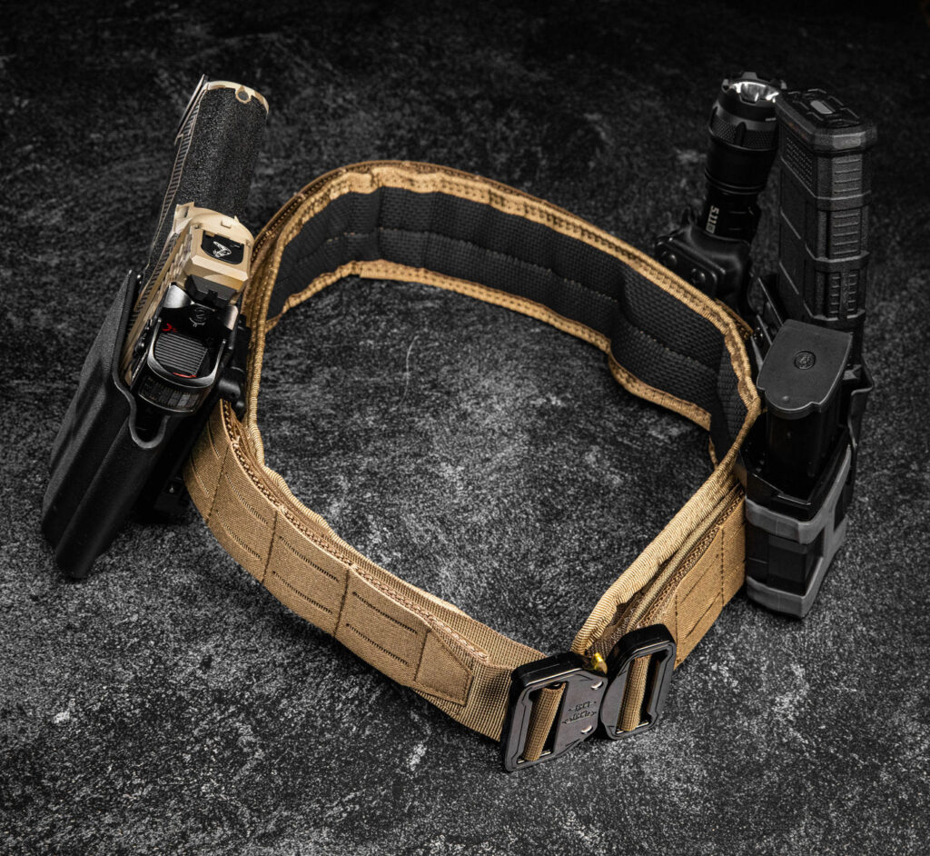 Molle Tactical belt in Tan