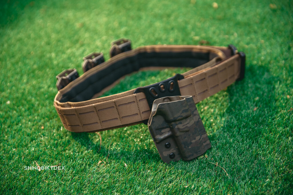 Tactical Molle belt with hardware