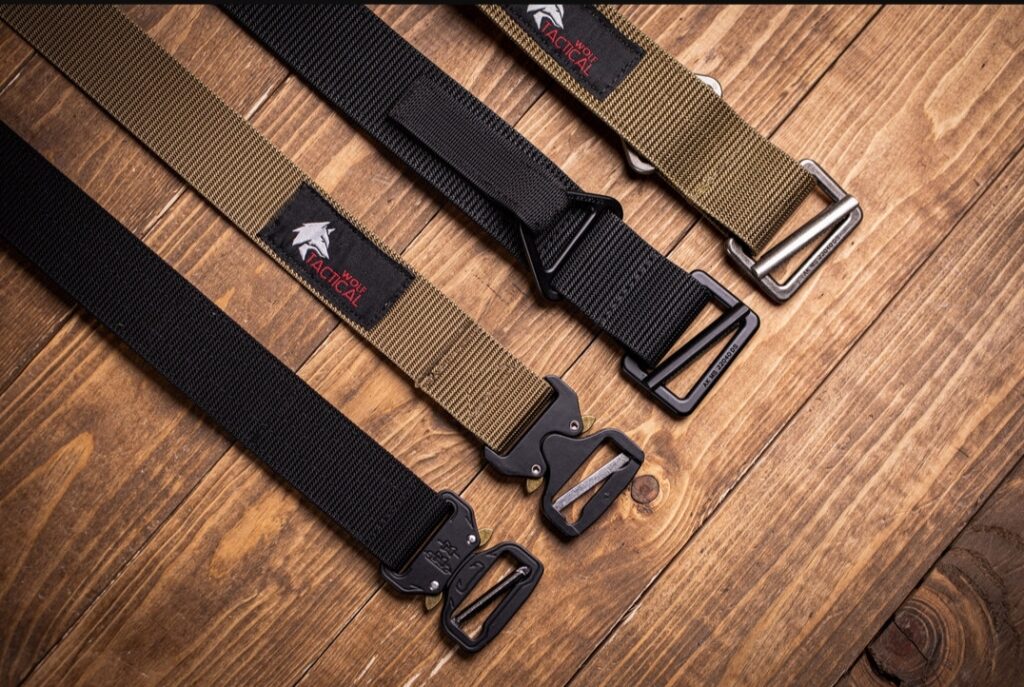 Tactical EDC belts made by Wolf Tactical USA