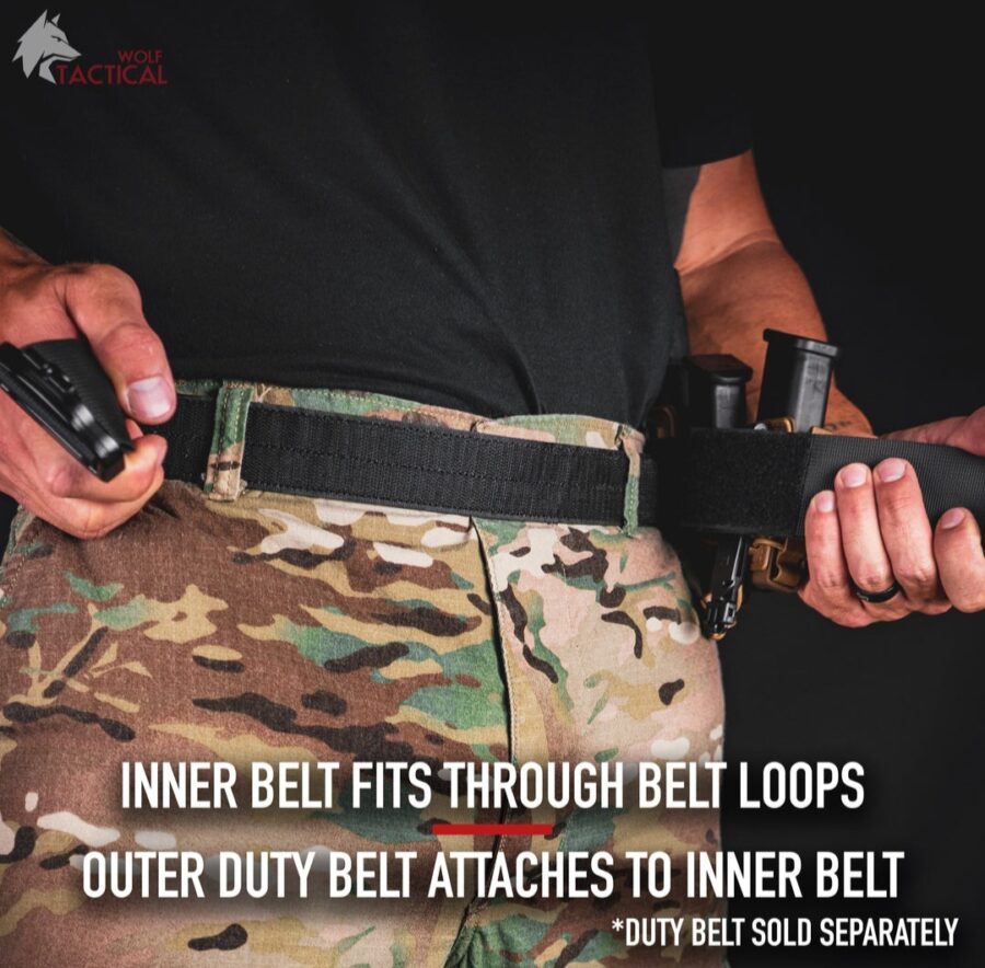 Hook inner belt for wolf tactical belts