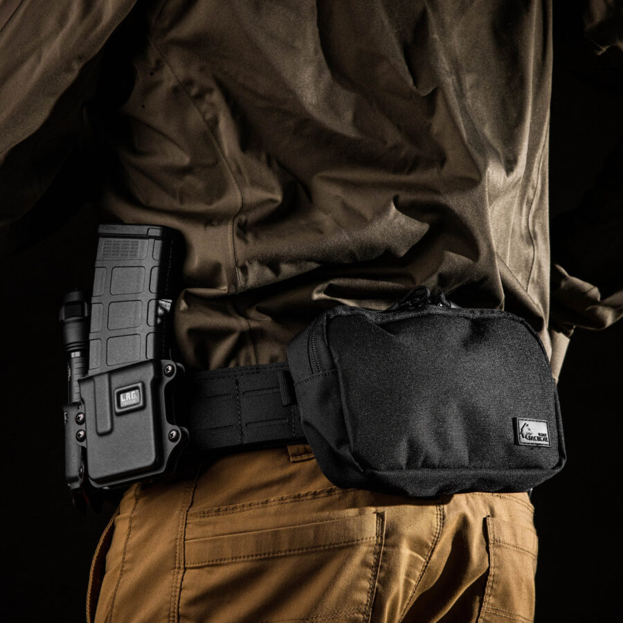 Waist pack for tactical molle belt