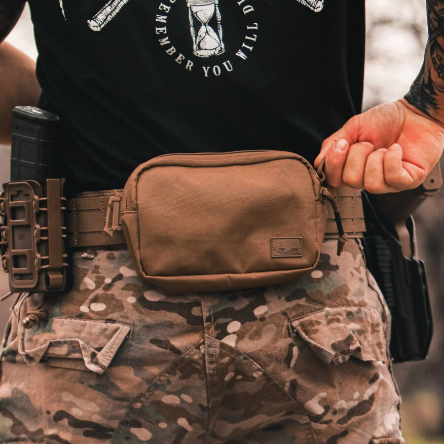 Tactical molle waist pack