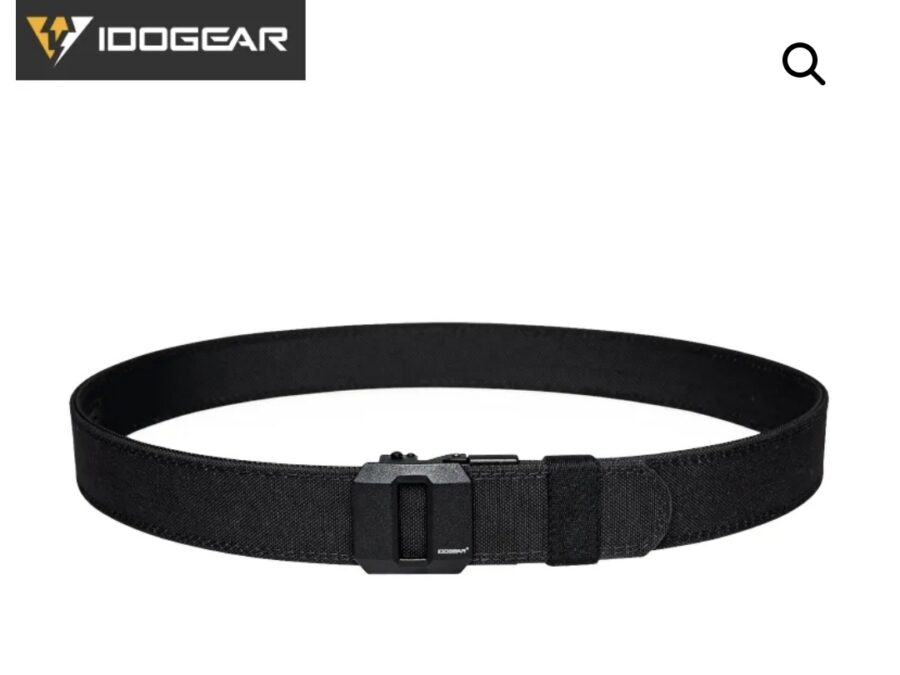 Idogear Black Tactical Belt